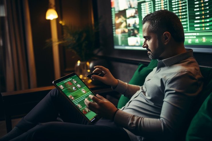Tampilan meja Live Roulette dengan dealer dan roda